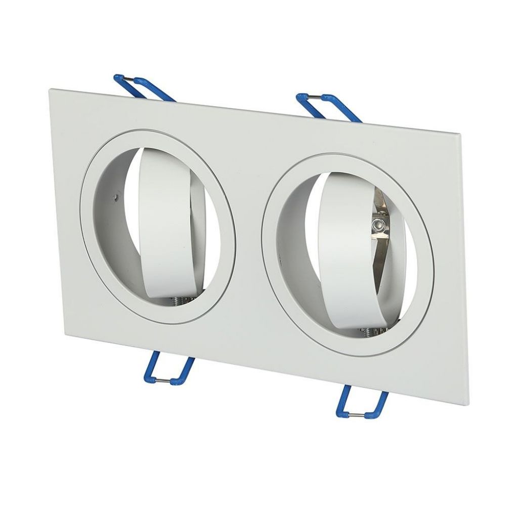 Support de spot LED encastrable — IP20 (VT-783SQ-WH)