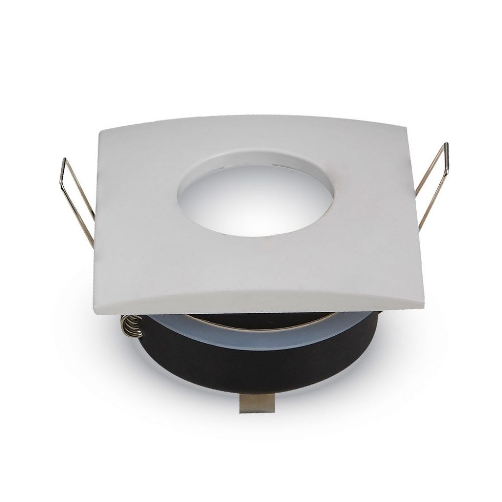 Support de spot LED encastrable — IP54 (VT-787SQ-WH)
