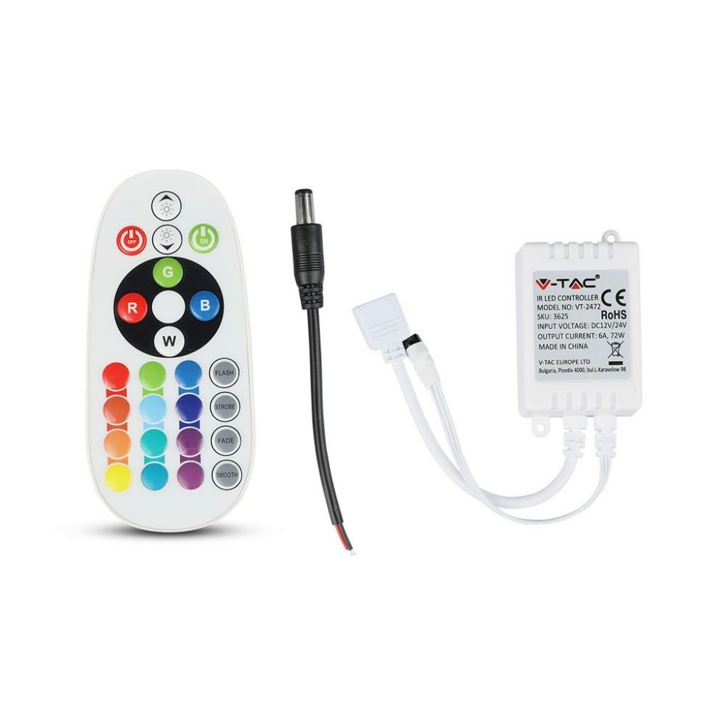 Contrôleur pour ruban LED — IP20 (VT-2472)