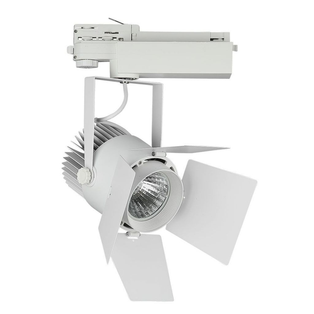 Spot LED sur rail triphasé 33 W — IP20, 5000K