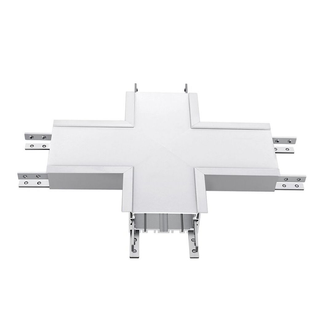 Connecteur pour luminaire linéaire encastré 16 W — IP20, 4000K (VT-7-41-X-W)