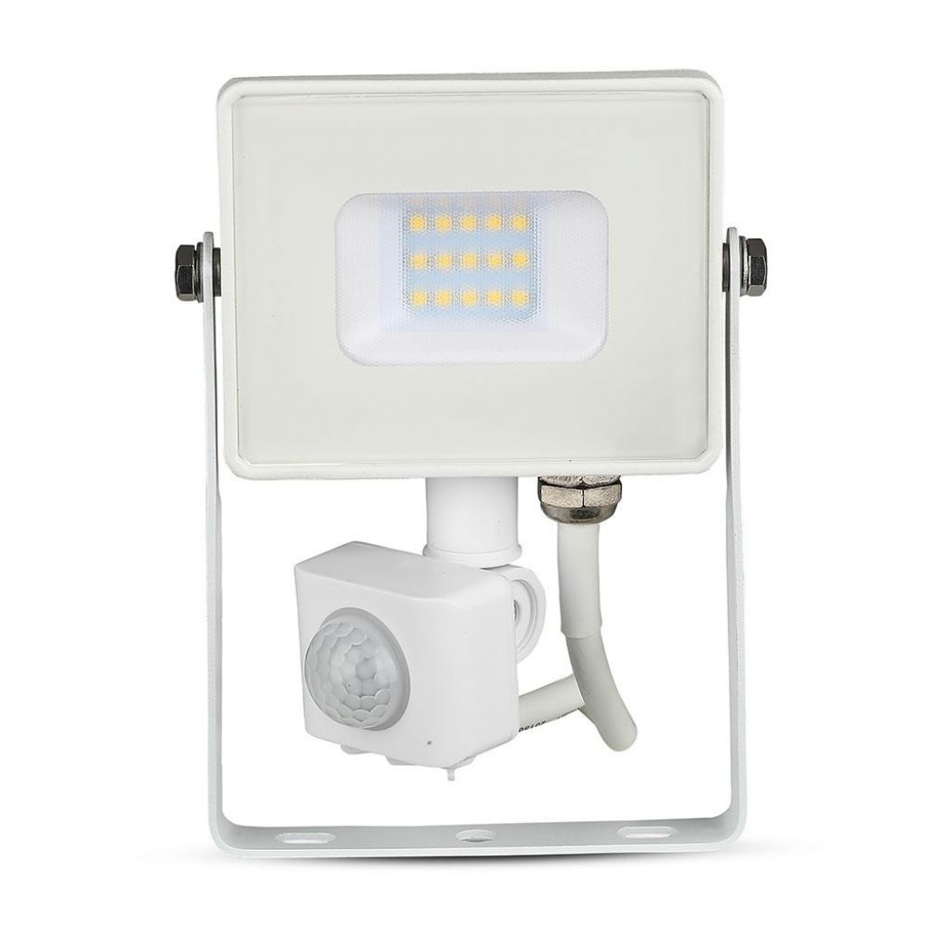 Projecteur LED avec détecteur 10 W — IP65, 3000K