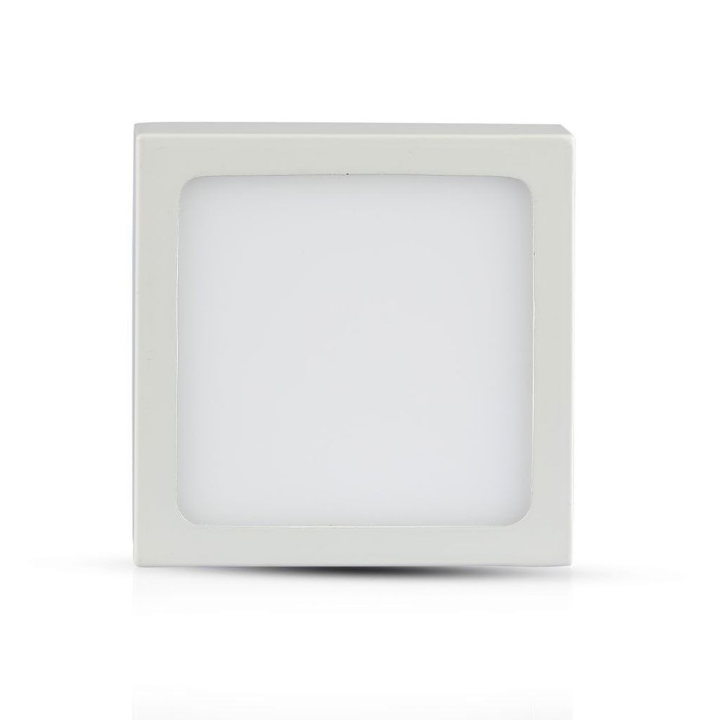 Plafonnier LED carré 18 W — IP20, 3000K (VT-1805SQ)