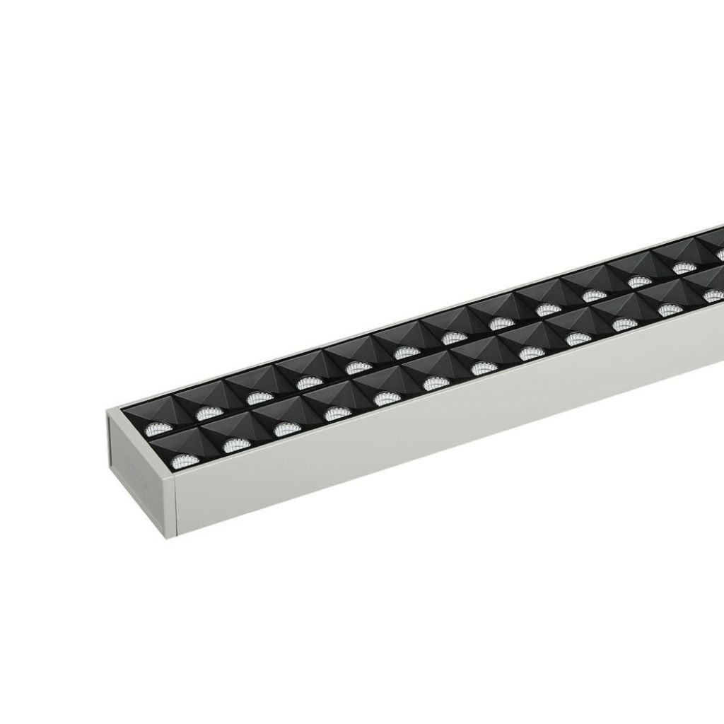 Luminaire LED linéaire suspendu 60 W — IP20, 4000K (VT-7-61-S)