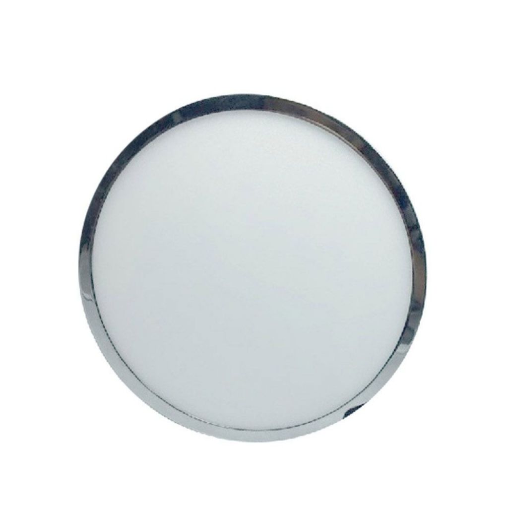 Plafonnier LED rond 12 W — IP20, 3000K (VT-1205CH)