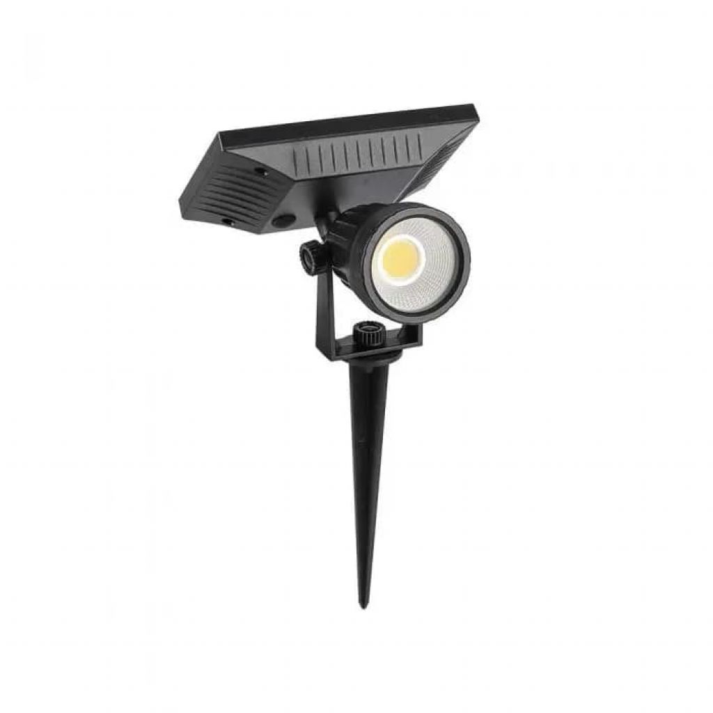 Lampe LED solaire de jardin 2 W — IP65, 4000K (VT-952)