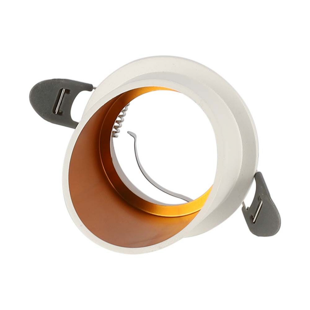 Support de spot LED encastrable — IP20 (VT-974RD-W)