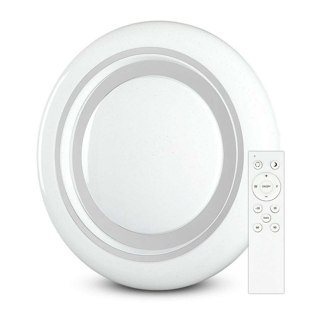Plafonnier LED rond 60 W — IP20, 3000K (VT-8473)