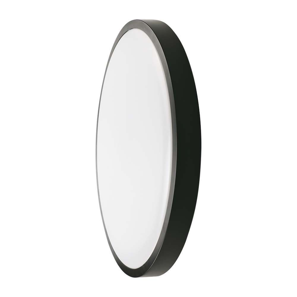 Plafonnier LED rond 18 W — IP44, 3000K (VT-8618B-RD)