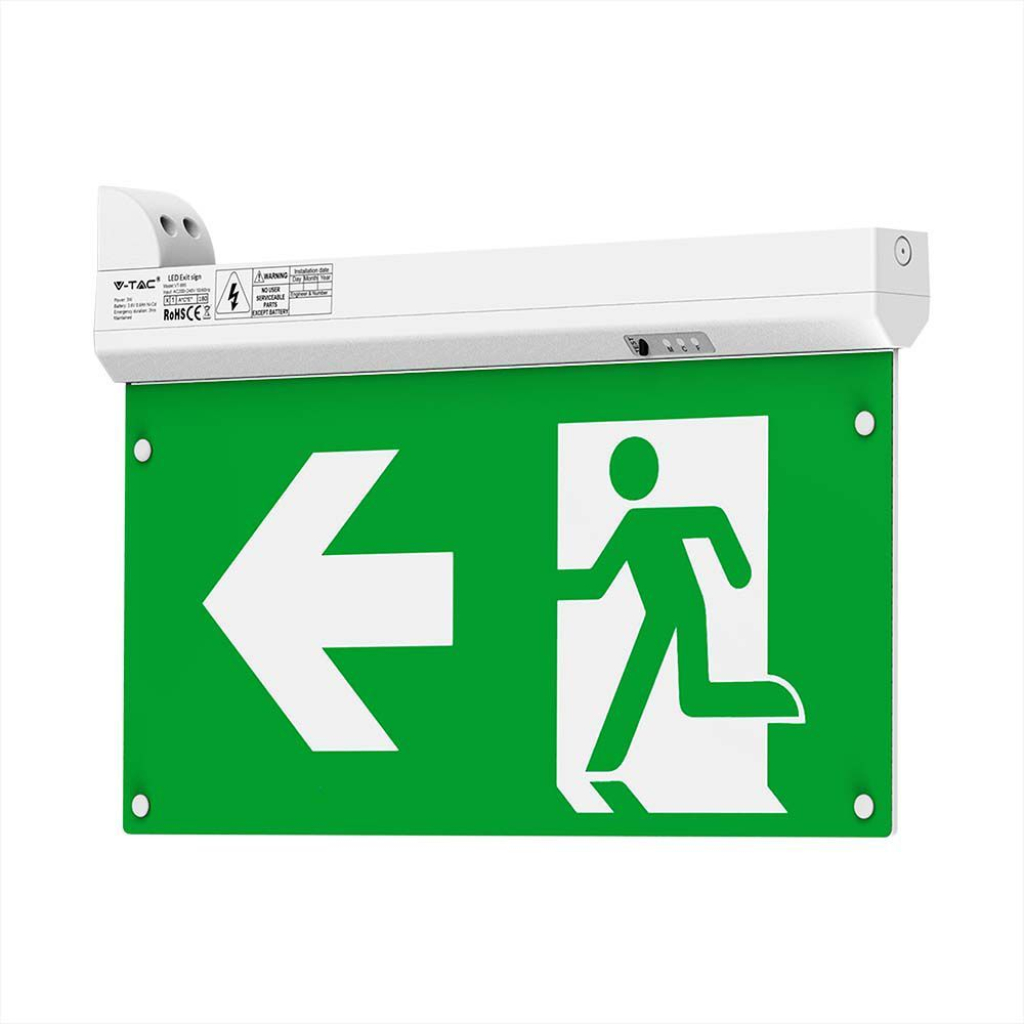 Plafonnier LED de secours 2,5 W — IP20, 6000K
