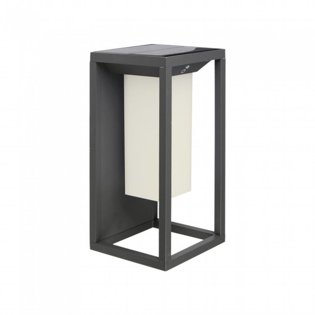 Lampe LED solaire de jardin 2 W — IP65, 3000K (VT-77)
