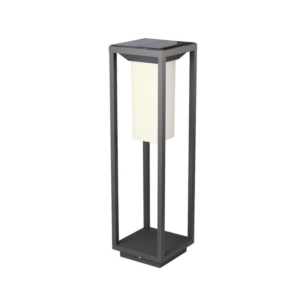 Lampe LED solaire de jardin 2 W — IP65, 3000K (VT-66)