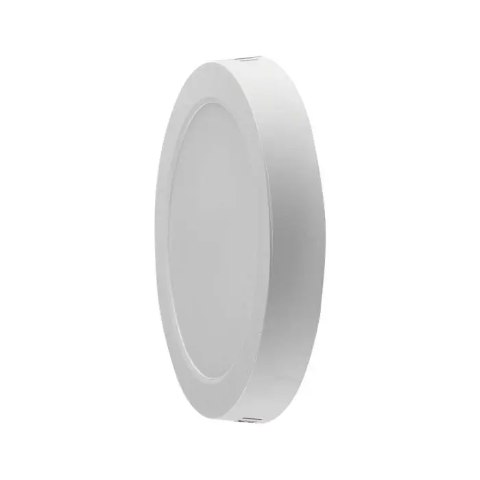 Plafonnier LED rond 18 W — IP20, 3000K (VT-60018CCT)