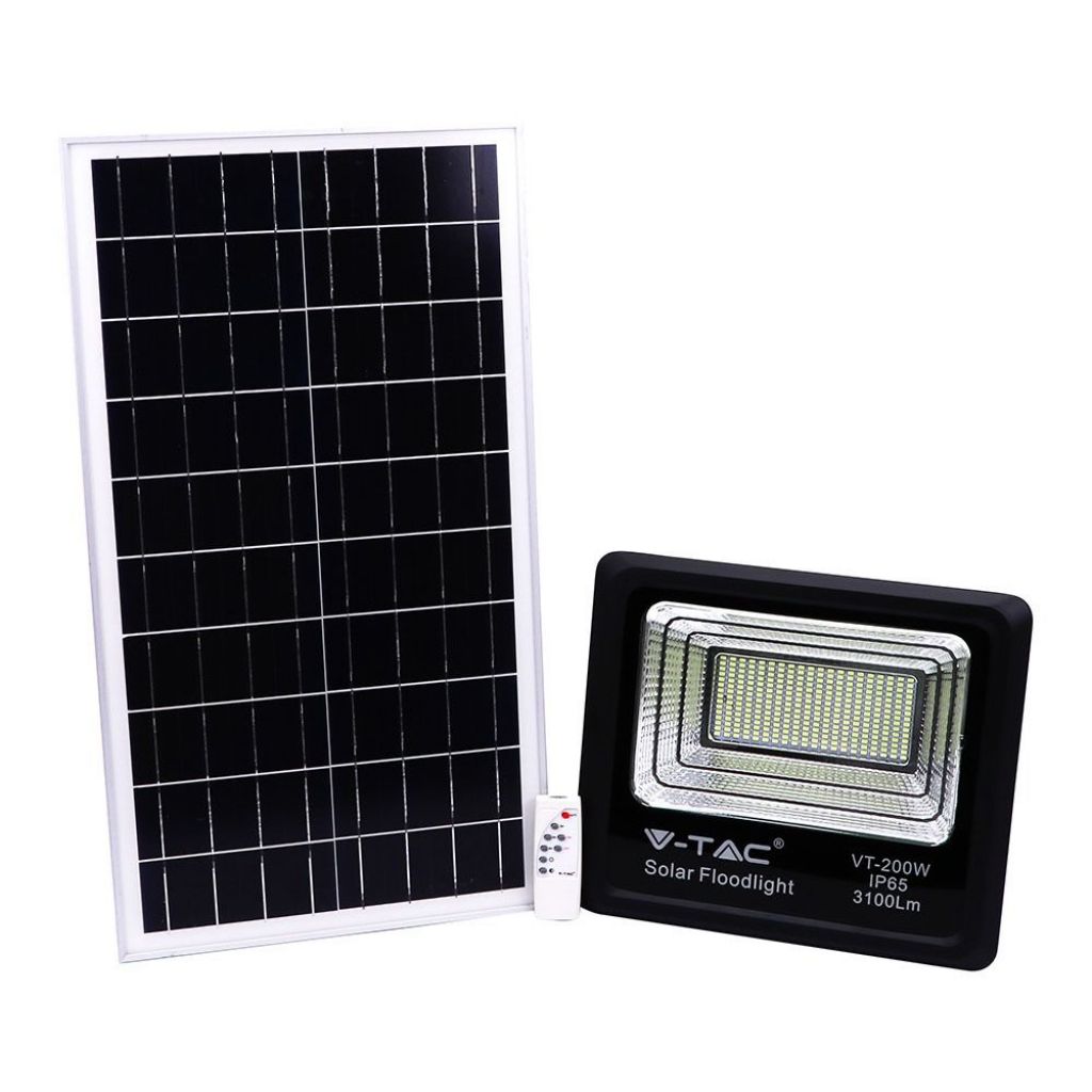 Projecteur LED solaire — IP65 (VT-200W)