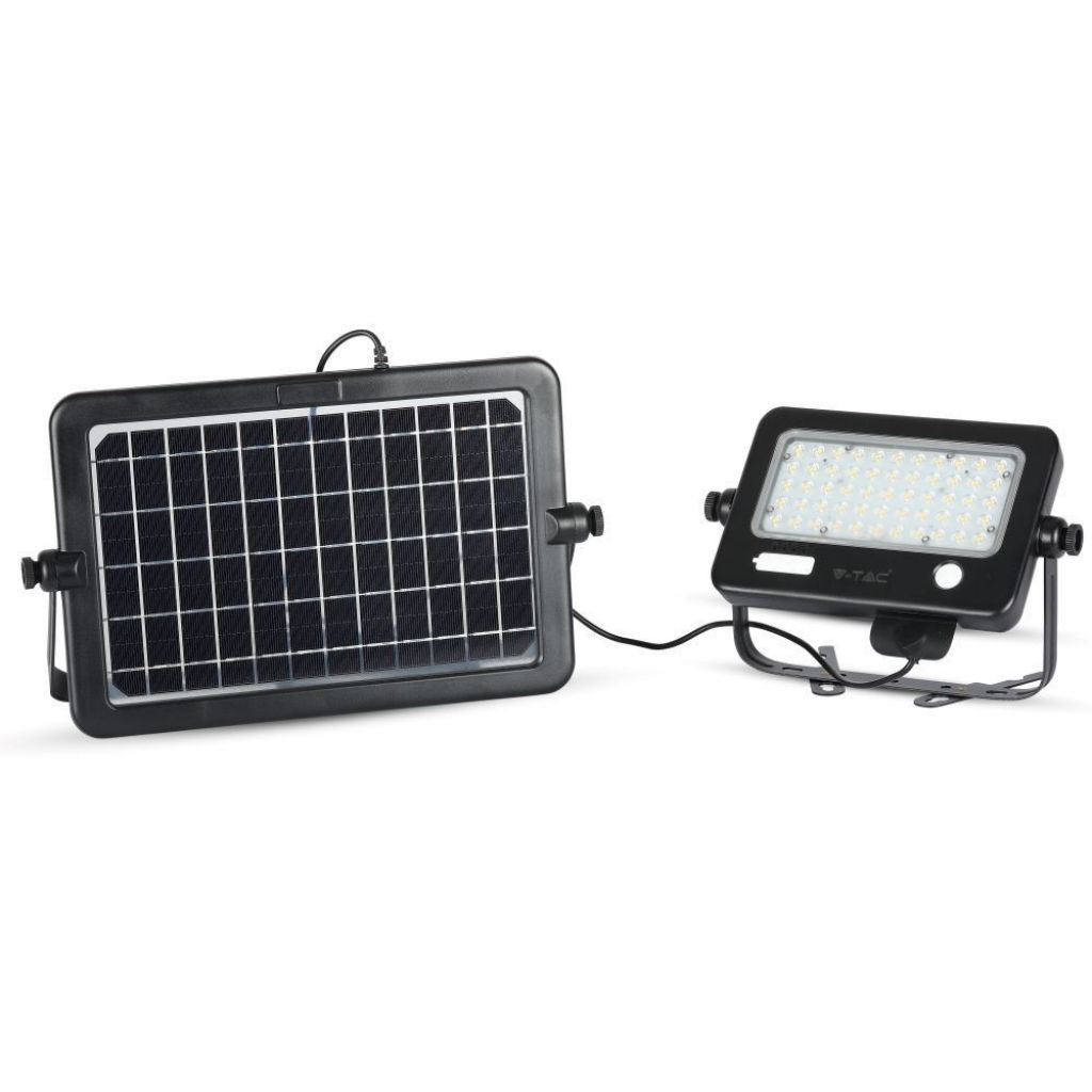 Projecteur LED solaire 10 W — IP65, 4000K (VT-788-10)