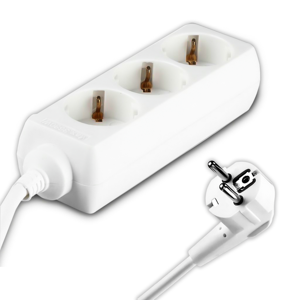 Multiprise et fiche électrique — IP20 (VT-1103)