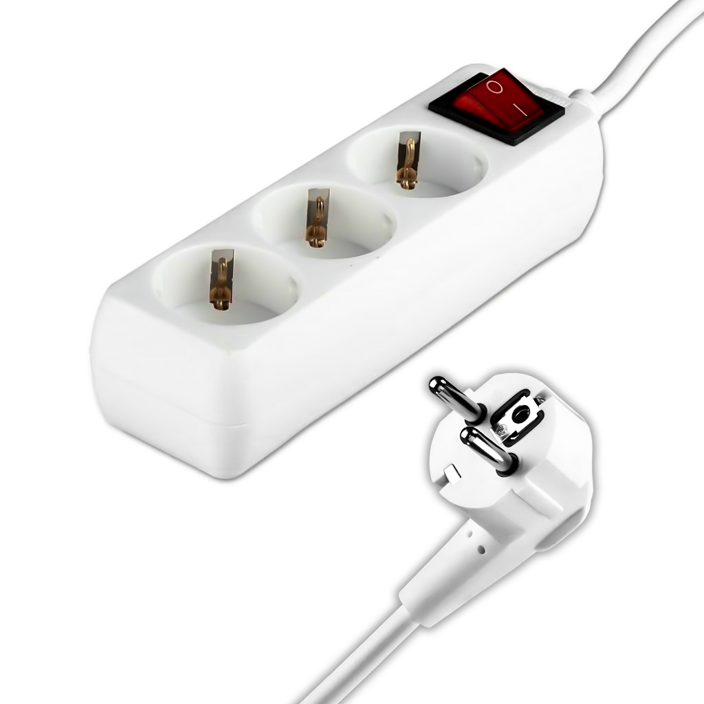 Multiprise et fiche électrique — IP20 (VT-1113)