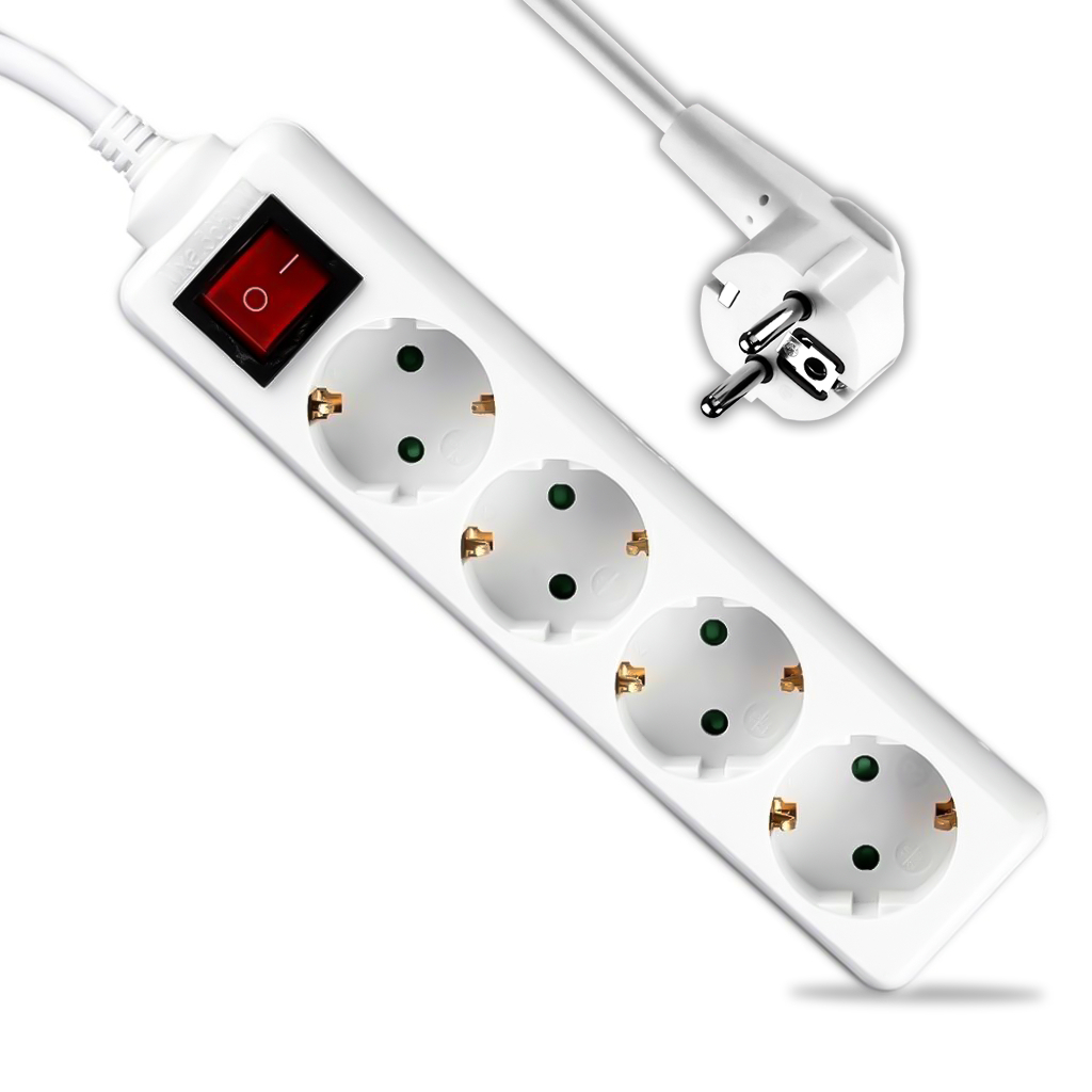 Multiprise et fiche électrique — IP20 (VT-1114)