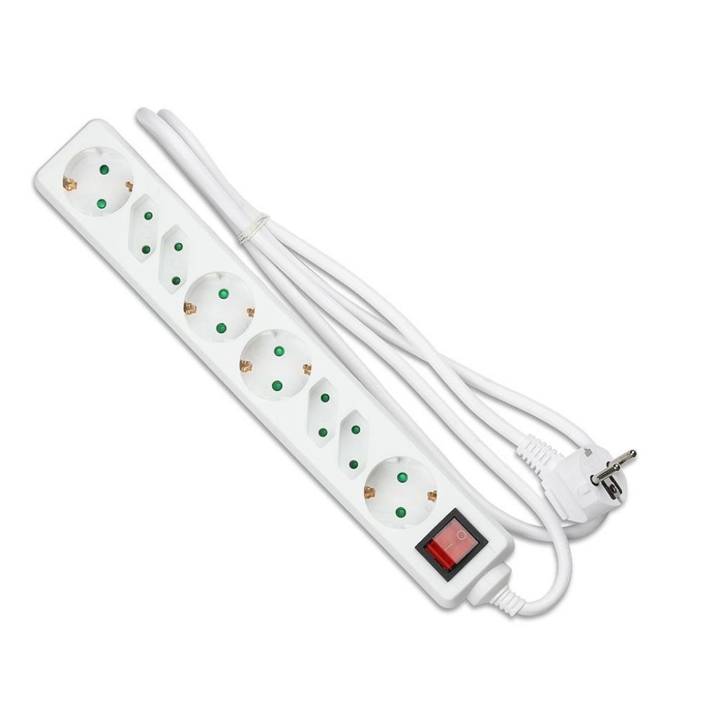 Multiprise et fiche électrique — IP20 (VT-1118)