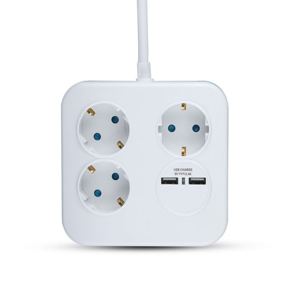 Multiprise et fiche électrique — IP20 (VT-1153-2)