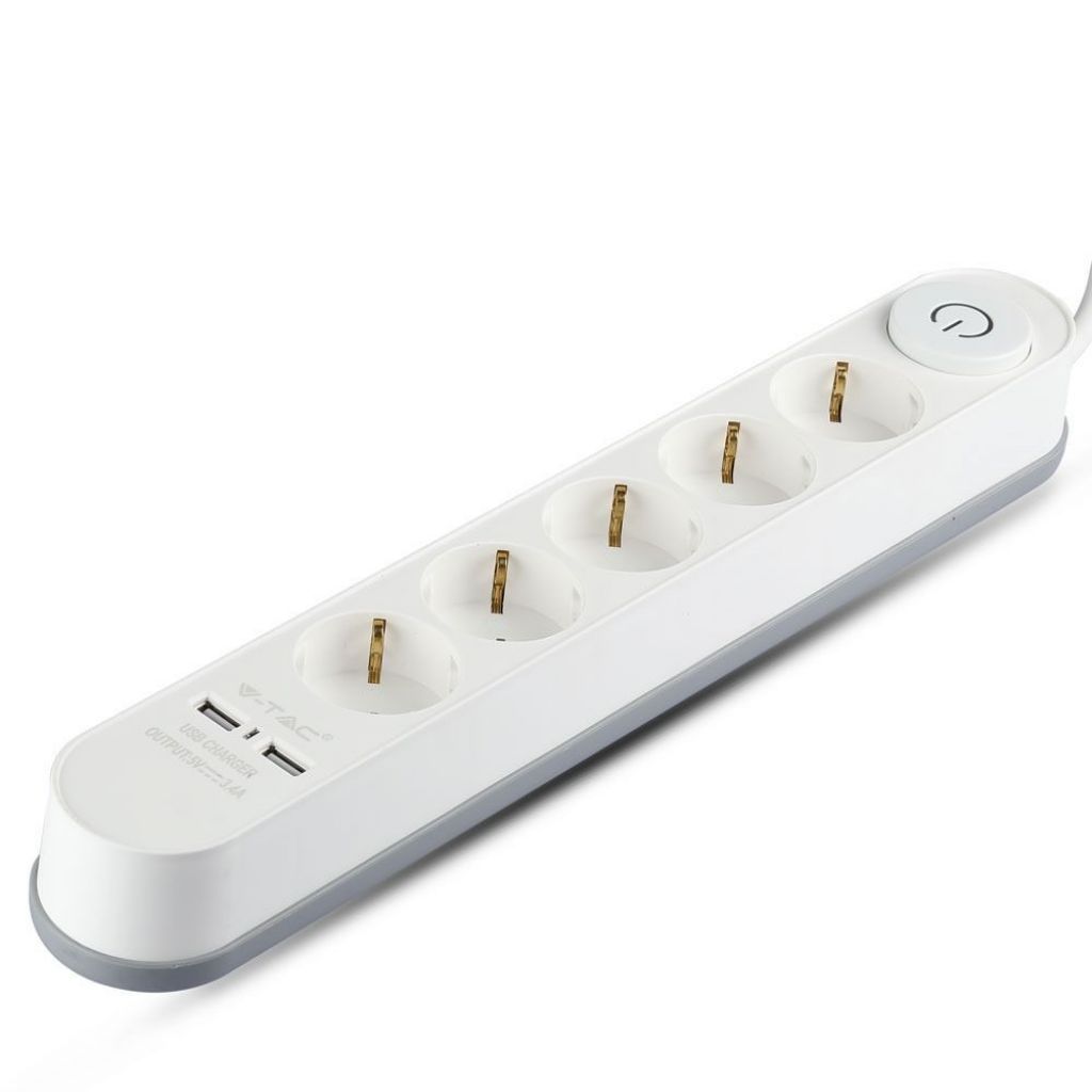 Multiprise et fiche électrique — IP20 (VT-1115-3)