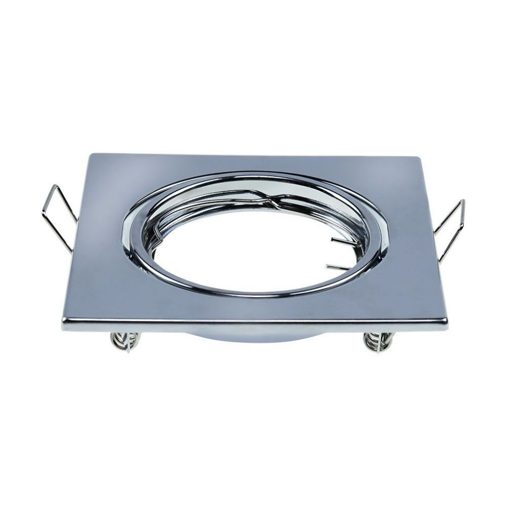 Support de spot LED encastrable — IP20 (VT-817-SQ-CH)