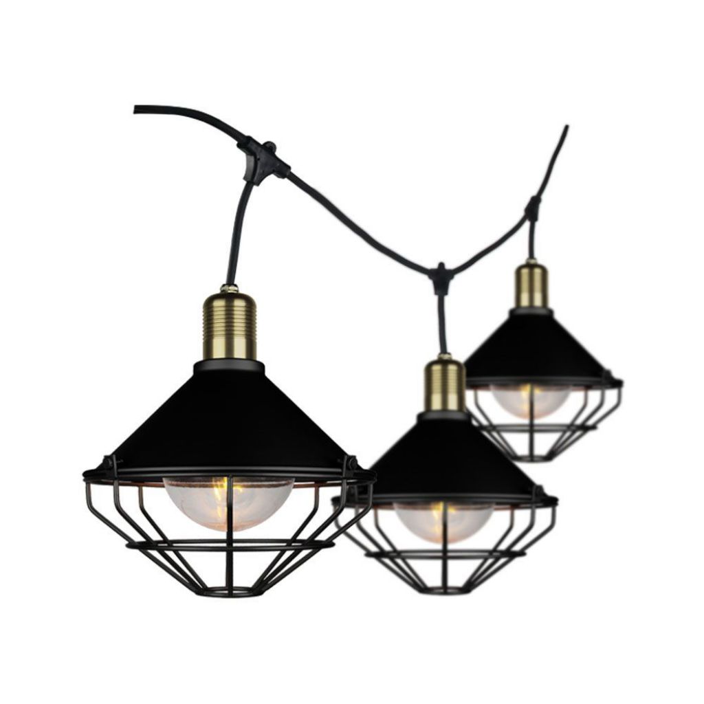 Guirlande lumineuse LED de jardin 60 W — IP65 (VT-717S)
