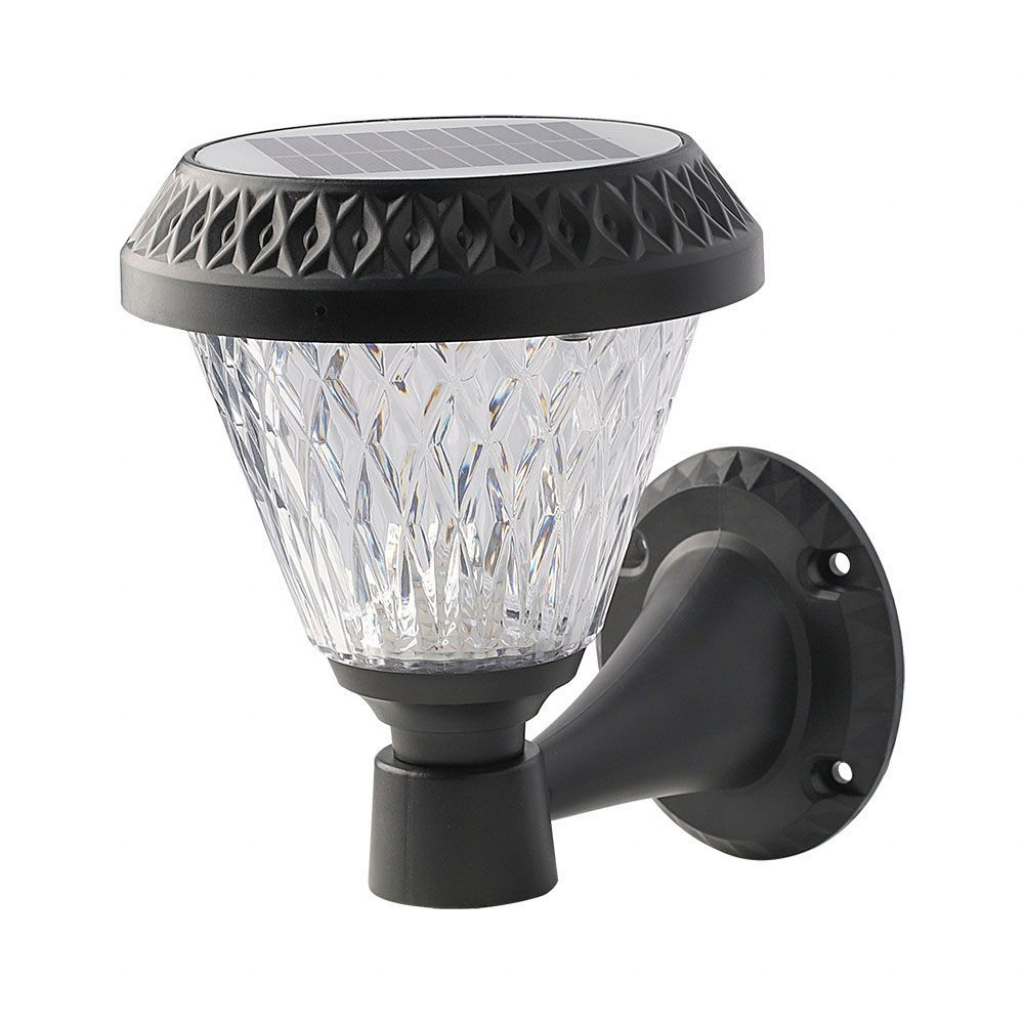 Lampe LED solaire de jardin 0,8 W — IP44 (VT-969)