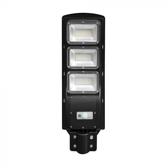 Lampadaire routier LED solaire 12 W — IP65, 6000K