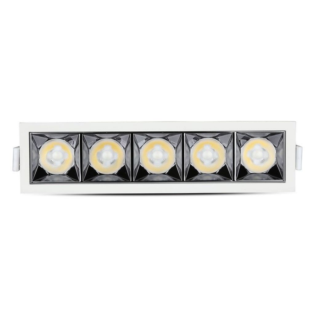 Projecteur LED encastrable au sol 20 W — IP20, 2700K