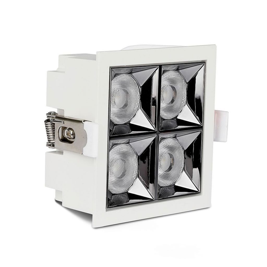 Projecteur LED encastrable au sol 16 W — IP20, 5700K (VT-2-16-1)