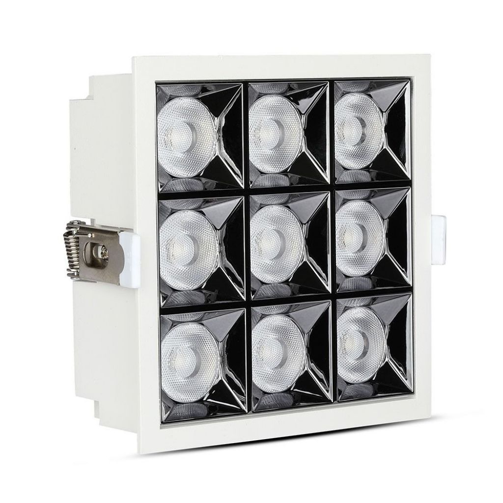 Projecteur LED encastrable au sol 36 W — IP20, 2700K