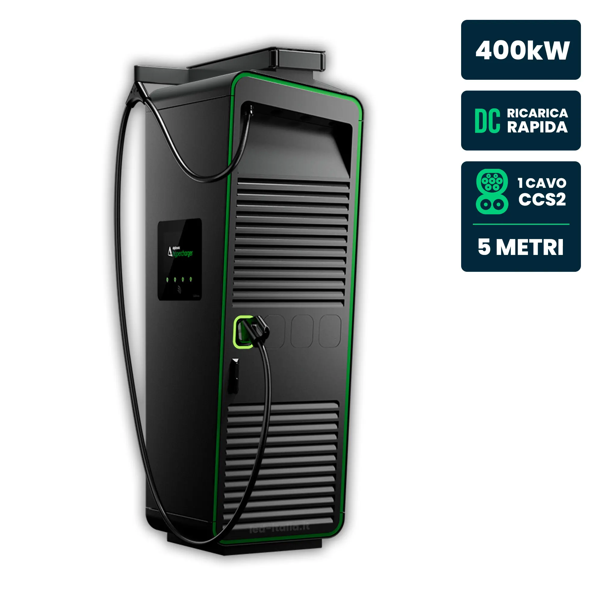 Borne de recharge véhicule électrique 400 kW — DC (HY4004CC15M)