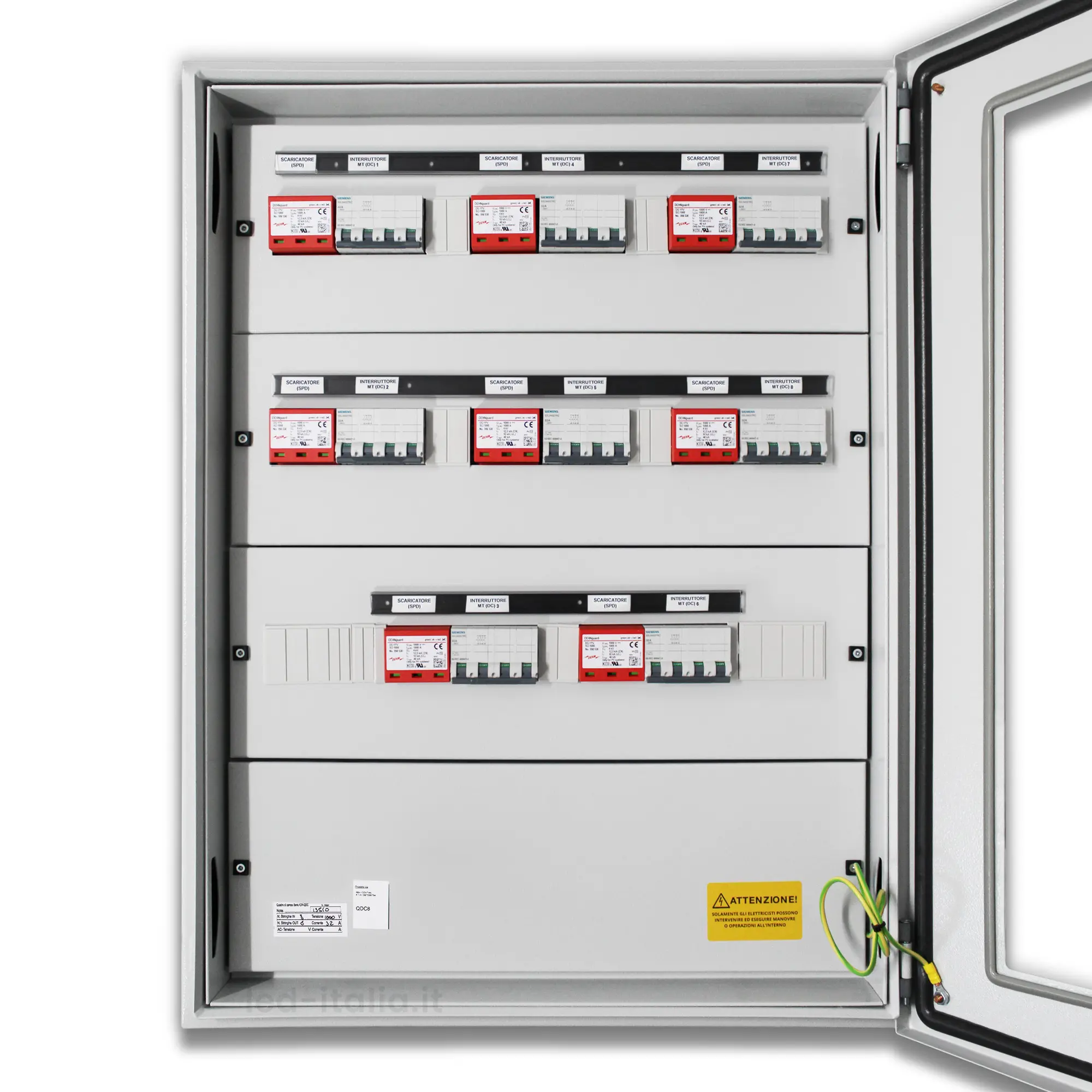 Coffret électrique pour installation photovoltaïque (QDC8)
