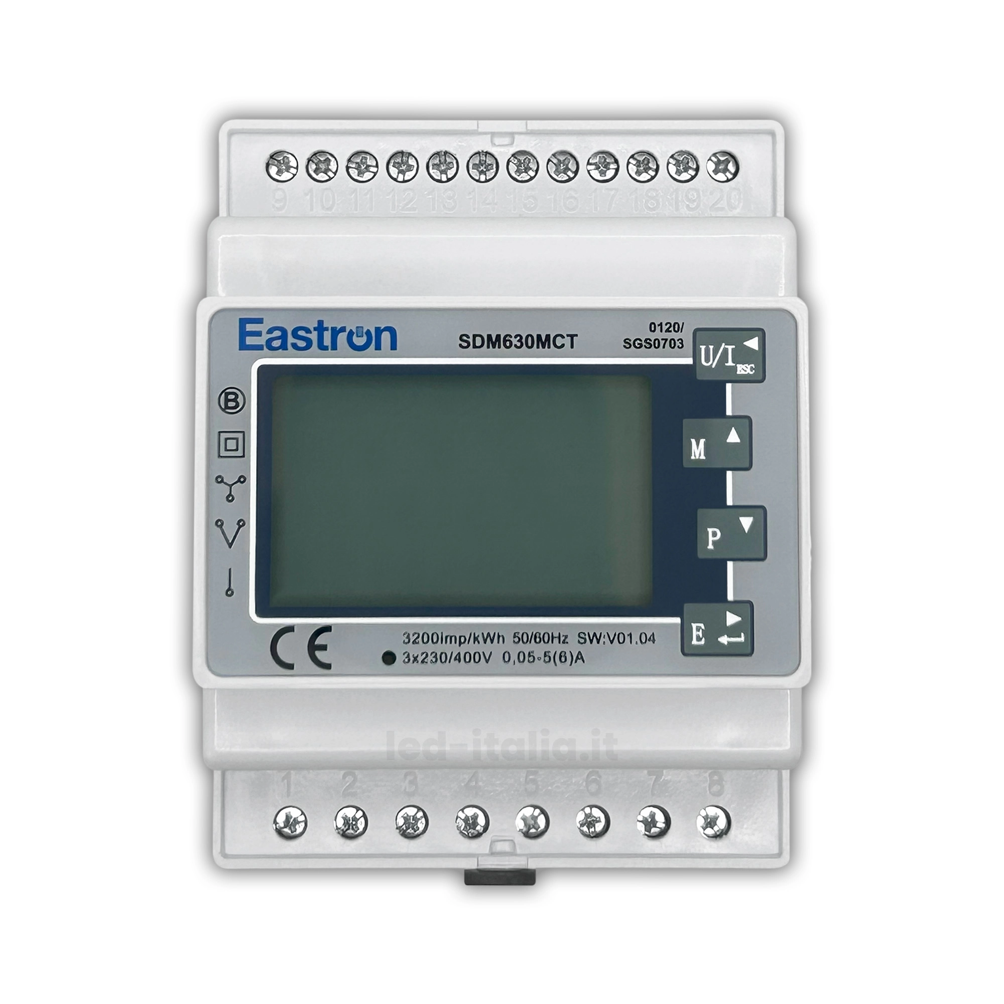 Module de supervision et comptage d'énergie 300 A — Eastron