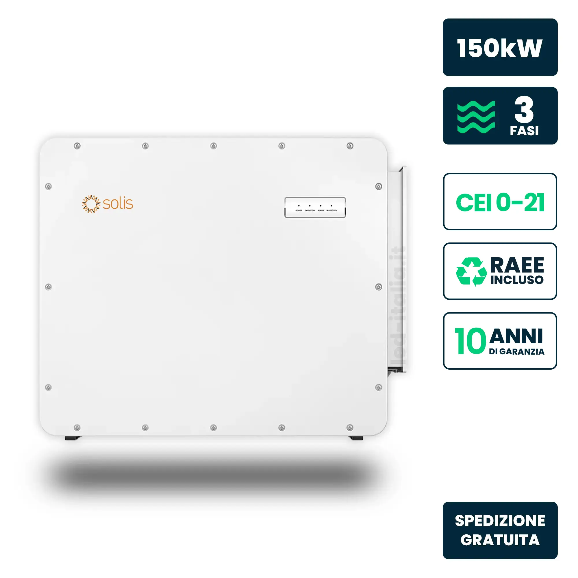 Onduleur solaire 150 kW — Solis