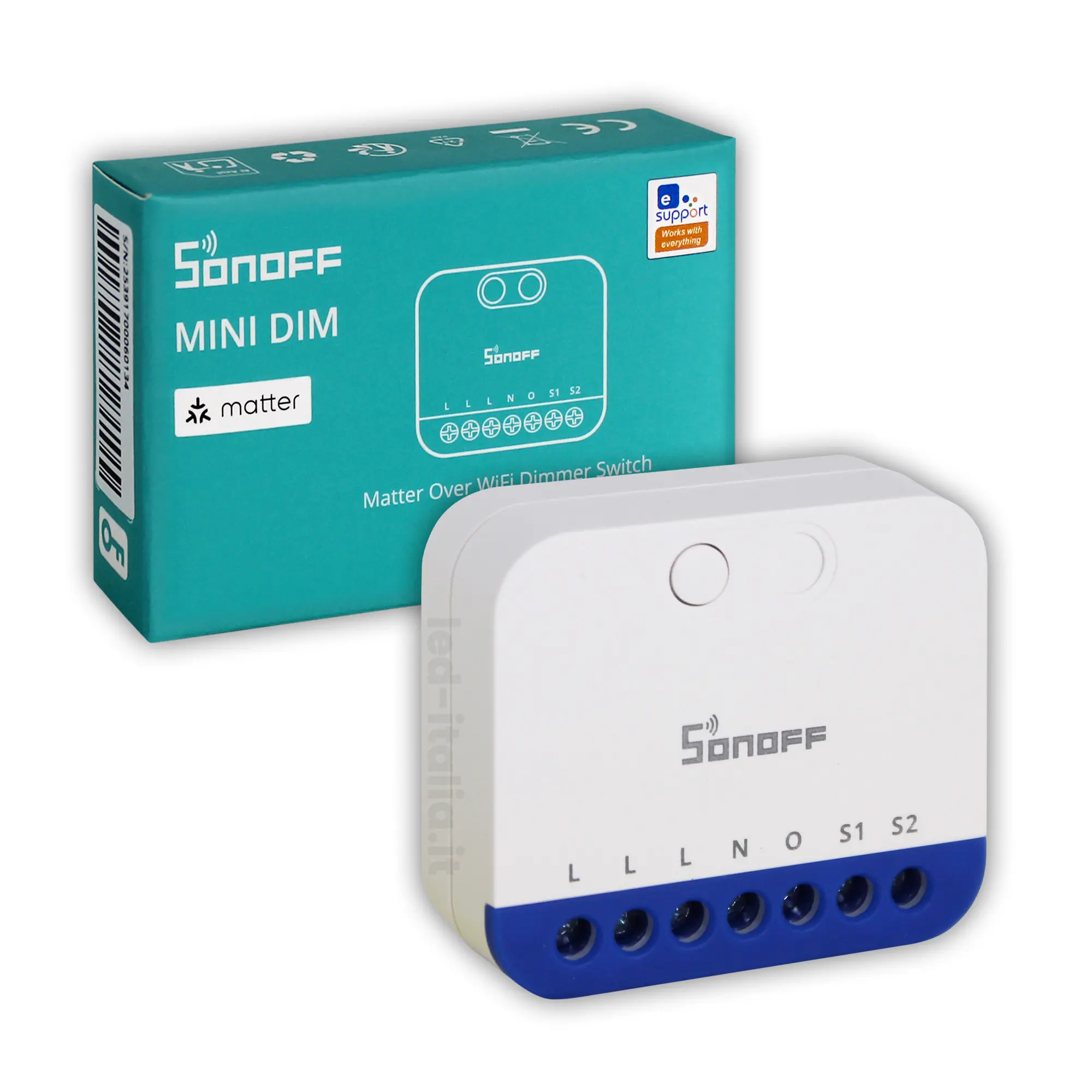 Interrupteur sans fil connecté (MINI-DIM)