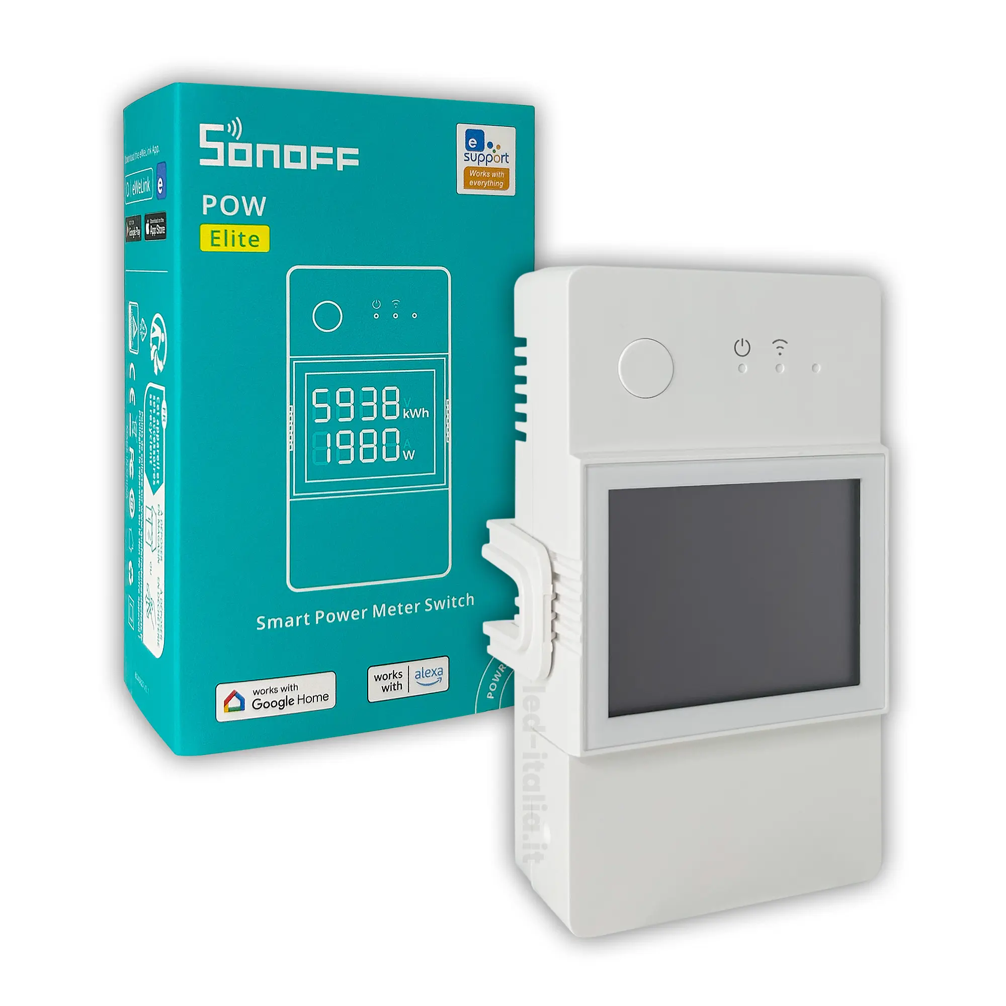 Interrupteur sans fil connecté — IP20 (POWR320D)
