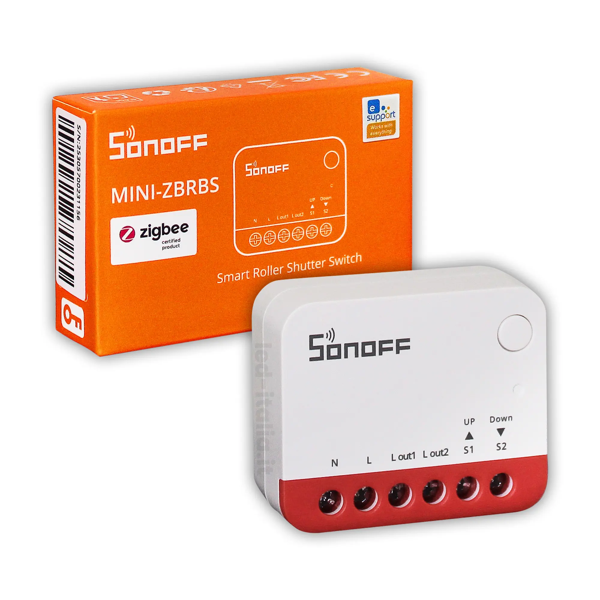 Interrupteur sans fil connecté (MINI-ZBRBS)