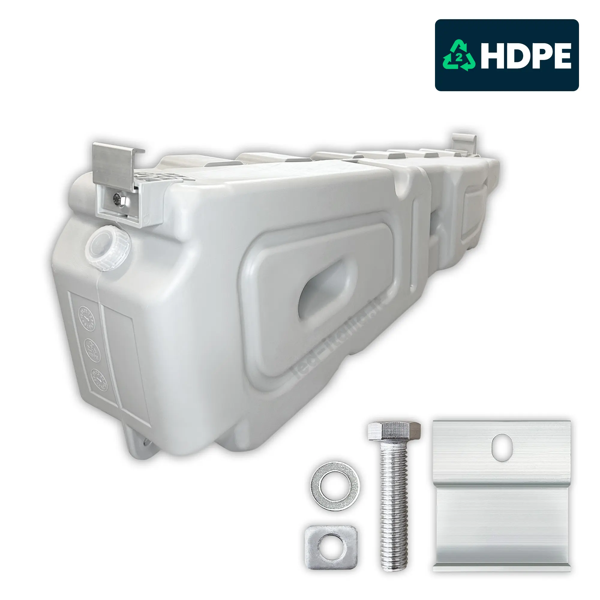 Structure de montage pour panneaux solaires — HDPE (ZAV30)