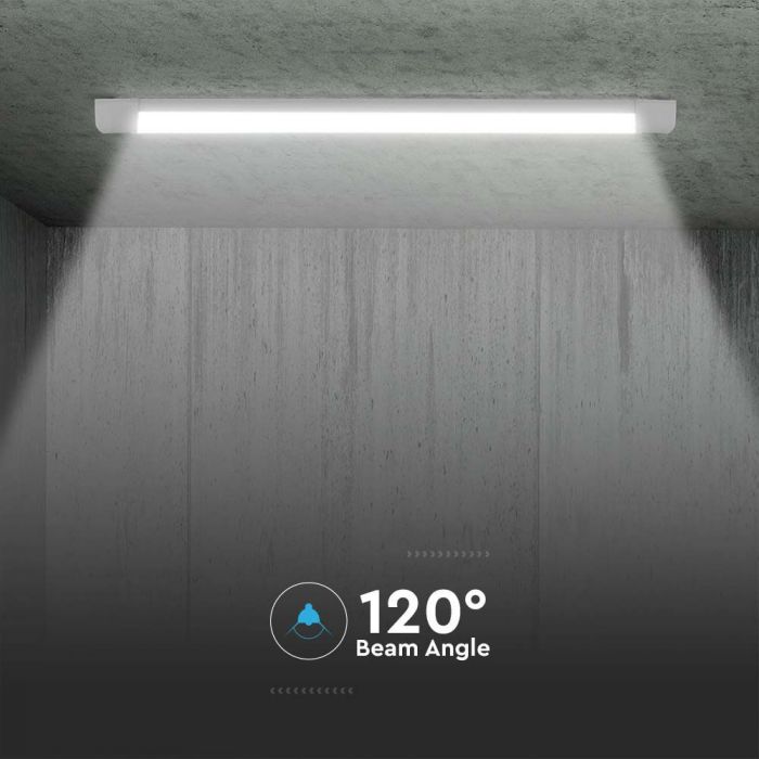VT-8-10 10W Réglette LED 30cm Puces Samsung 3000K — 3000K Warm White — vue 9