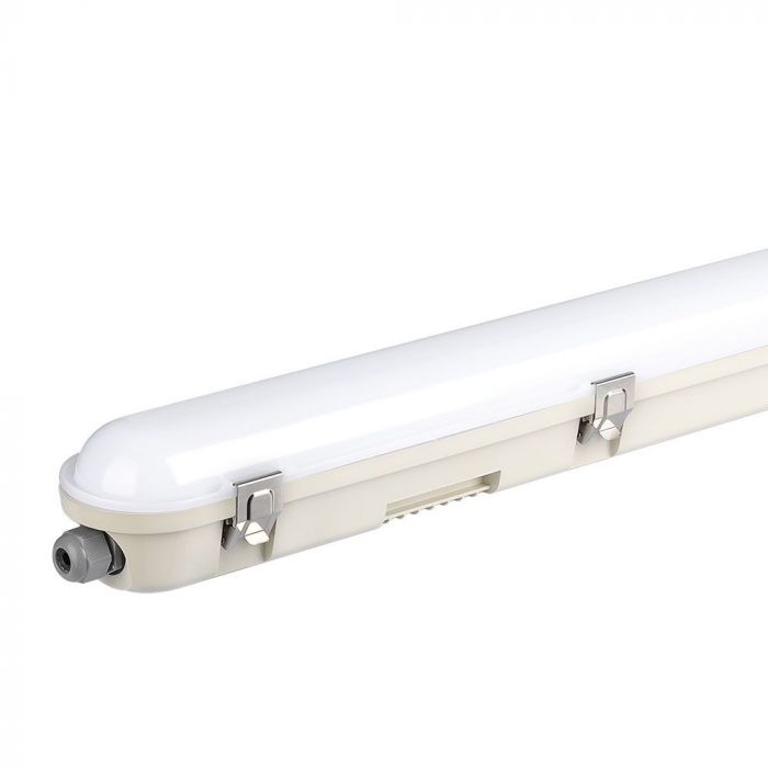 VT-150148E LAMPE LED WP 48W FITTING 150CM PUCES SAMSUNG & KIT EM COUVERCLE LAIT + PINCES SS 6400K
