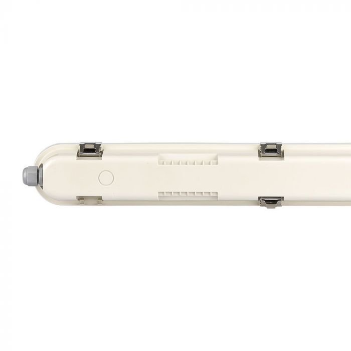 VT-120136E Raccord Lampe Wp LED 36W 120cm Puces Samsung & Kit Em Couverture Laiteuse+clips Ss 6500K — 6500K White — vue 12