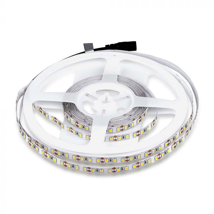 VT-3528 120 8W/M BANDE LED 3000K IP20 (5M/ROULEAU)(PRIX PAR M)