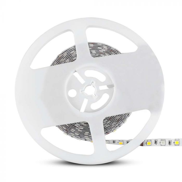 Ruban LED VT-5050 60 8W/m RGB+Blanc IP20 (Rouleau 5m)(Prix au mètre) — RGB+White — vue 10