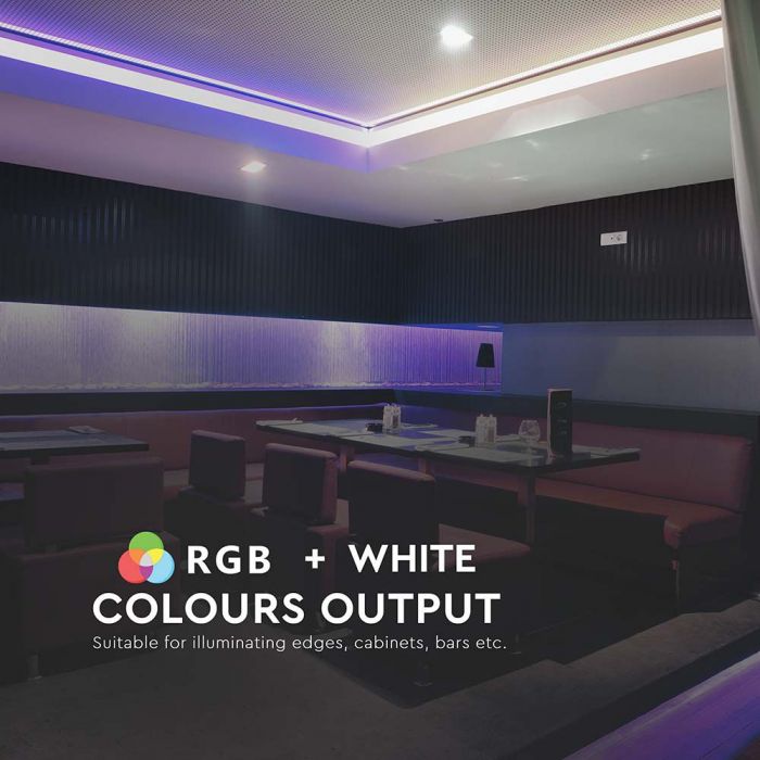 Ruban LED VT-5050 60 8W/m RGB+Blanc IP20 (Rouleau 5m)(Prix au mètre) — RGB+White — vue 8