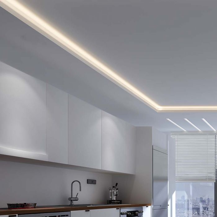 VT-2835 168 12w/m LED Strip Light 4000K IP20 24v (5m/rouleau)(prix Par M) — 4000K Day White — vue 2