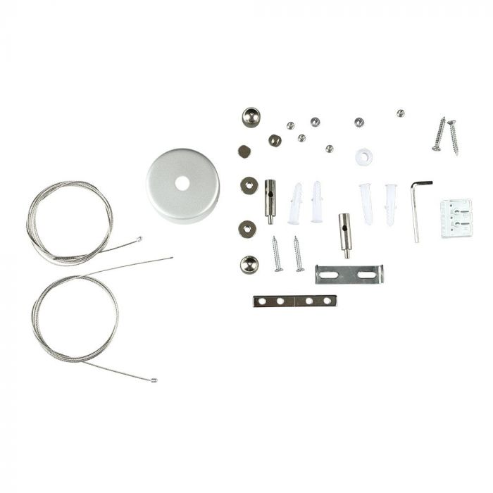 VT-7-40 40W Luminaire LED Linéaire Suspendu Puces Samsung 4000K Boitier Noir — 4000K Day White — vue 10