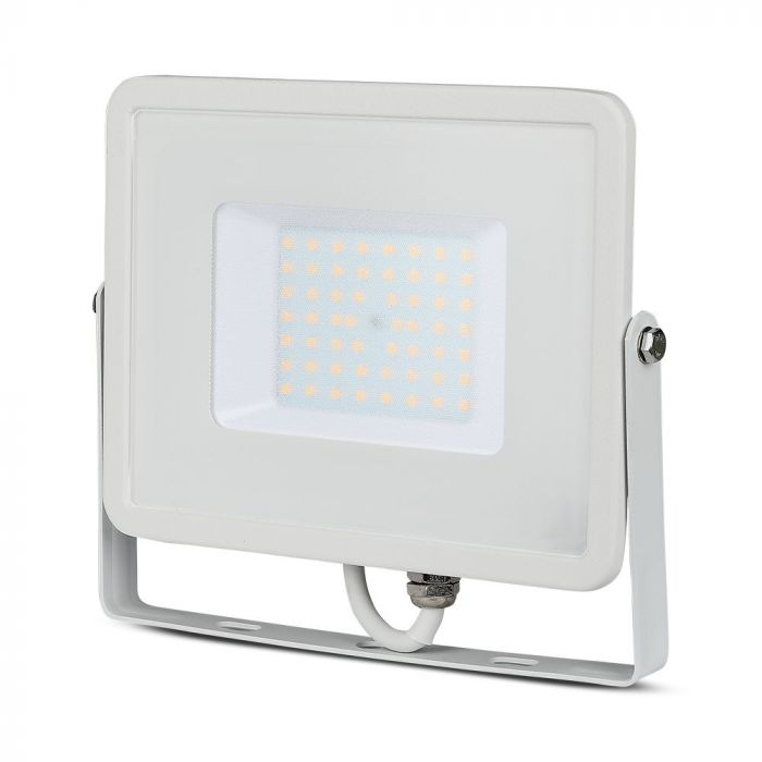 VT-50 50W PROJECTEUR LED SMD PUCE SAMSUNG 4000K CORPS BLANC