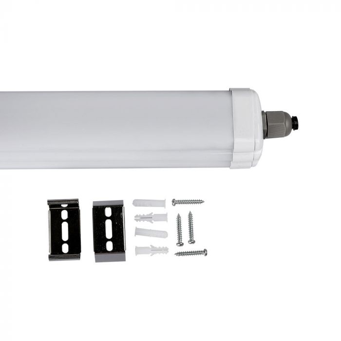 VT-6076S 18W Tube LED Étanches Série G 60cm Puces Samsung 4000K 120lm/w — 4000K Day White — vue 9